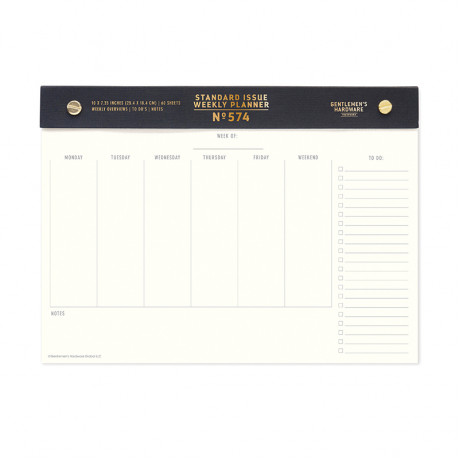 Veckoplanerare Standard Issue